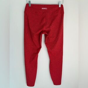 Nobull Midrise Tights Sz large Red